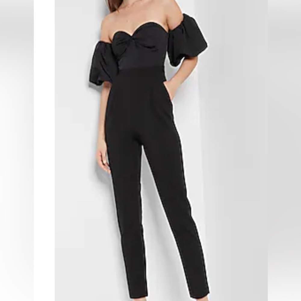 Off the shoulder jumpsuit